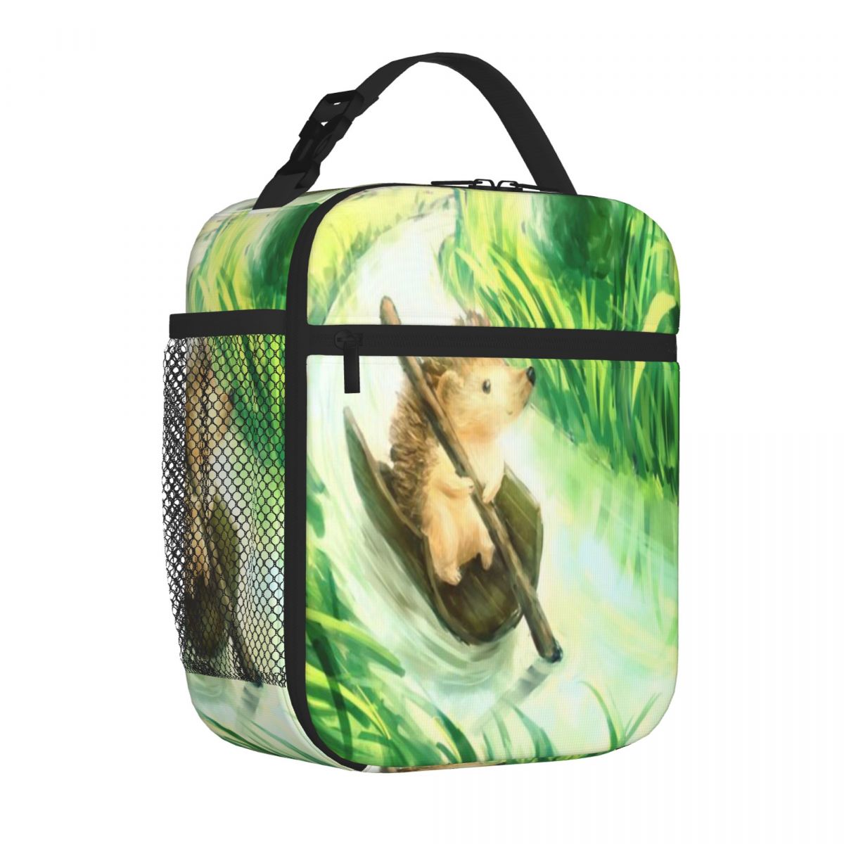 Food Snacks For Hiking - ベストセラーのハリネズミの旅の旅をテーマにしたクラシックなミールプレップバッグ、ハイキング用スナックフードクーラーバッグ