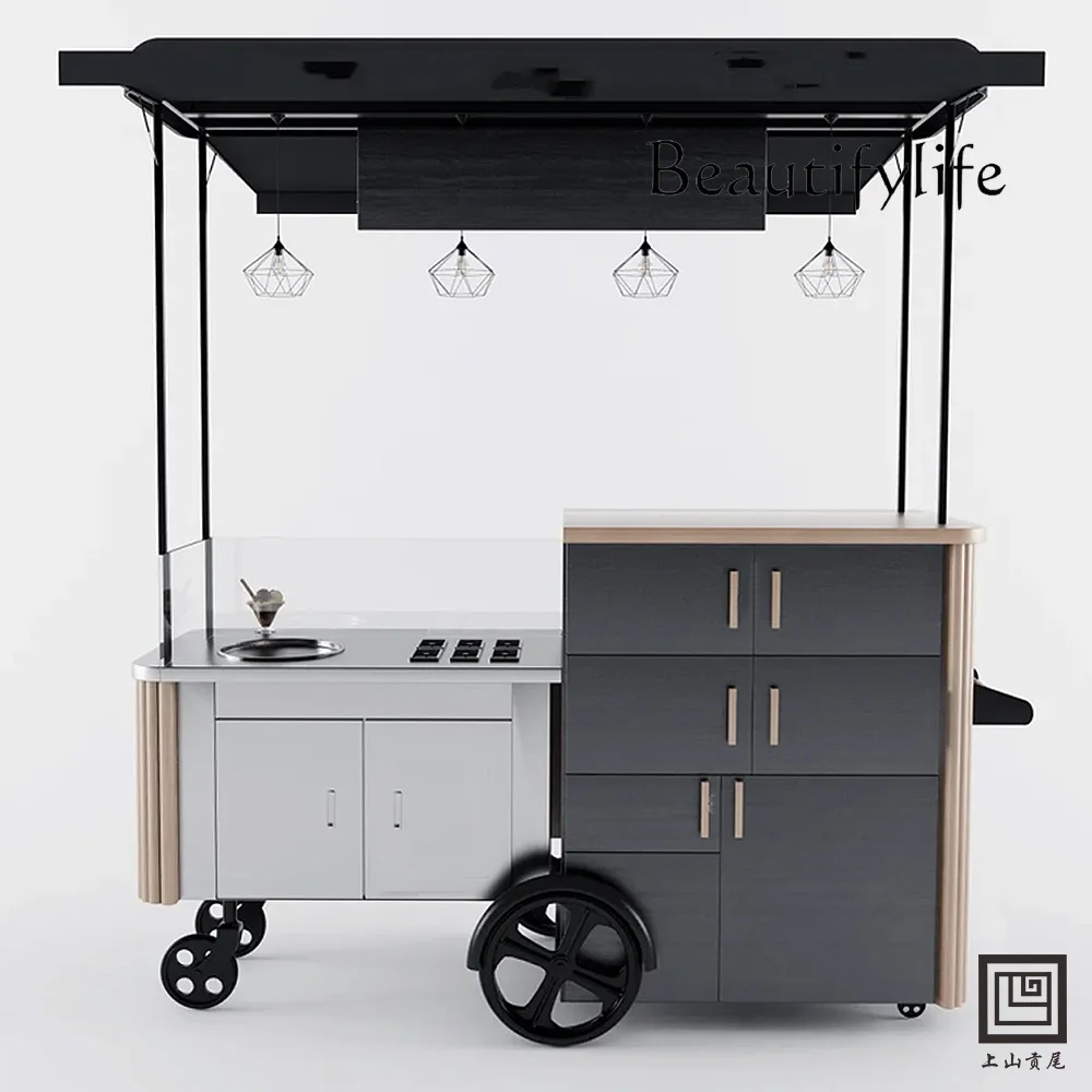 O 風景に映える移動式軽食カート 屋外フードカート ショッピ - Snacks Food Stall のレビューと価格